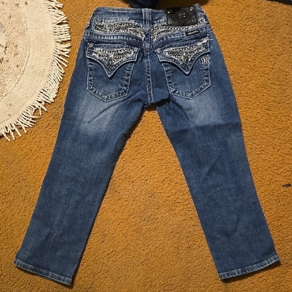 Denim Capri Jeans - Size 25